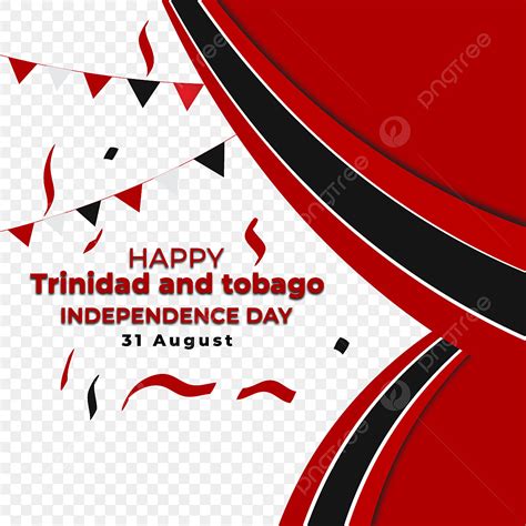 Trinidad And Tobago Vector Hd Png Images Happy Independence Day