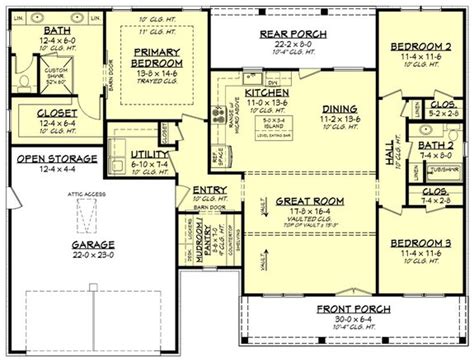 House Open Floor Plans One Story | Viewfloor.co