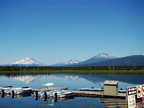 Central Oregon: North Twin Lake, Twin Lakes Resort and Crane Prairie Resort