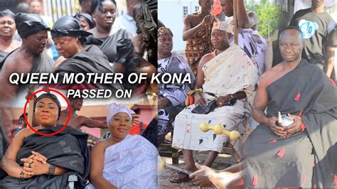 Queen Mother Of Konaman Asante Region Passed Away Konaman Hemaa