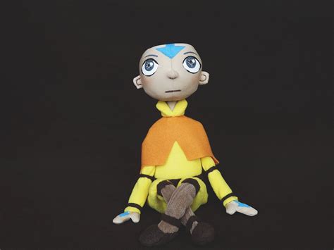 Avatar plush Avatar the Last Airbender Aang aang doll 20 | Etsy