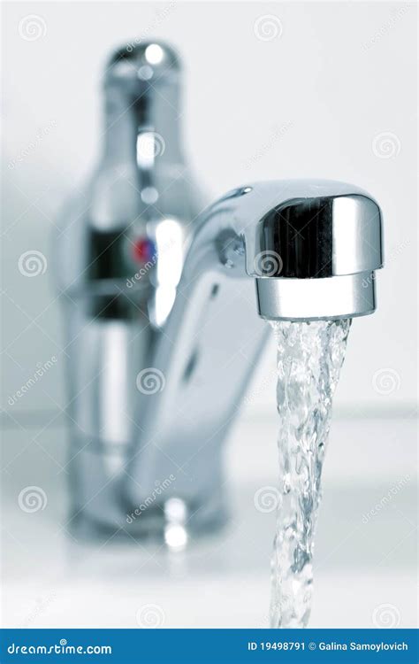 Water Tap Stock Image Image Of View Valve Bathtub 19498791