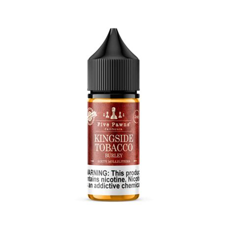 Kingside Tobacco Burley Salt By Five Pawns Vape Monkey Dubai