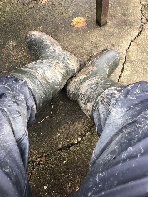 Dunlop Purofort Wellies Thermo Muddy Flickr