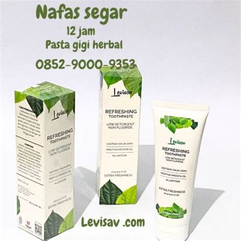 WA 0852 9000 9353 PENJUAL LEVISAV Pasta Gigi Lakmus Label Hijau Di