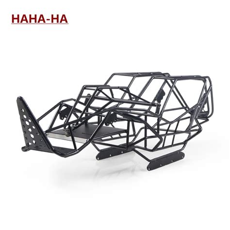 Full Tube Frame Metal Chassis Metal Body Roll Cage For 110 Rc Crawler Axial Wraith Rock Racer