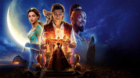 Aladdin 2019 Cast Characters 8k 37 Wallpaper Pc Desktop