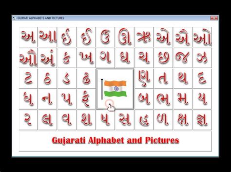 Learn Gujarati Alphabets Youtube