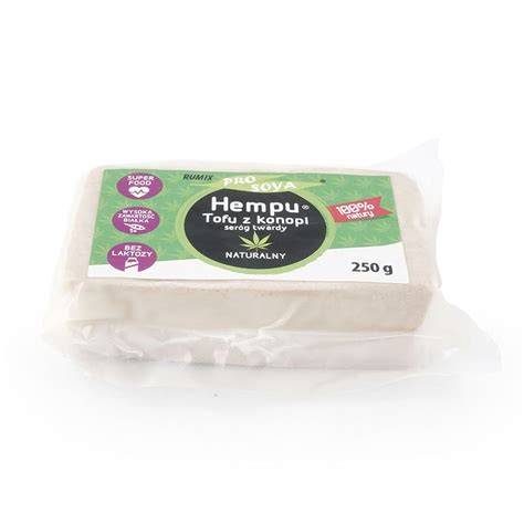 Hempu Tofu Z Konopi Naturalne G Rumix Prosoya Rumix Prosoya