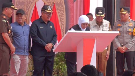 Diresmikan Gubernur Jatim Pasar Baru Kertosono Jadi Pasar Tradisional