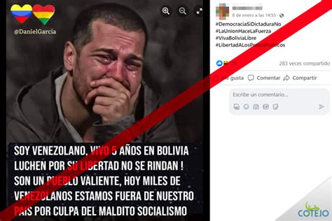 No Es Un Venezolano Quien Sale En Una Fotograf A Llorando Supuestamente