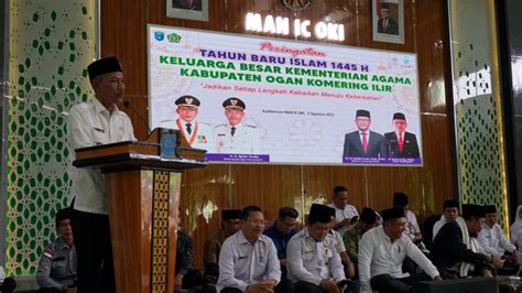 Di MAN Insan Cendekia OKI Ribuan Orang Hadiri Peringatan Tahun Baru