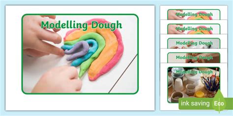 Modelling Dough Photo Pack Teacher Made Twinkl