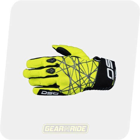 Dsg Riding Gloves Pheonix Air Fluro Yellow Gear N Ride Shop