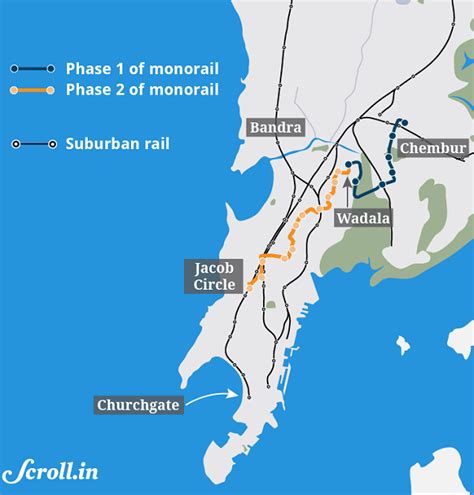 Mumbai Monorail Map