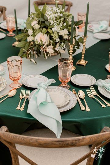 Emerald Green Tablescape Emerald Wedding Decor Green Themed Wedding