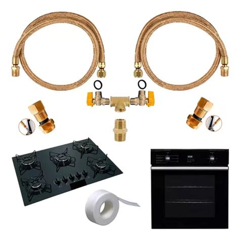 Mangueiras Cobre Mt Dupla Instala O G S Cooktop Forno