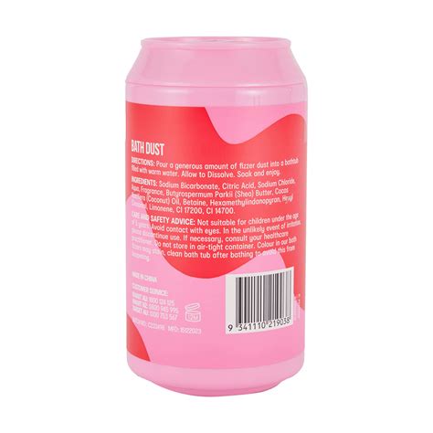 Oxx Bodycare Body Soak Bath Dust 200g Raspberry Crush Scented Kmart