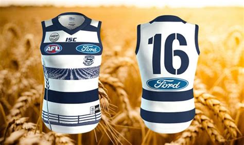 Geelong Unveil Guernsey For Country Game Afl News Zero Hanger