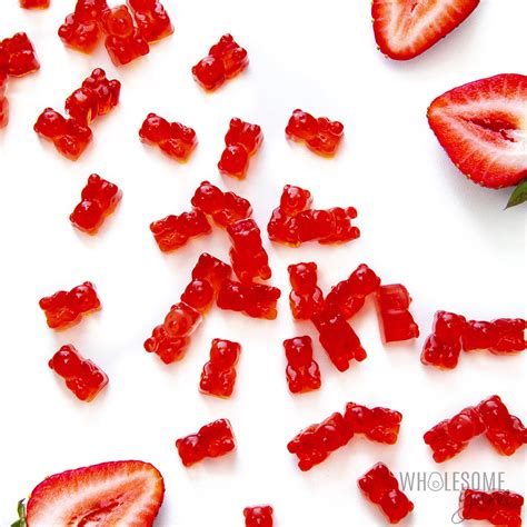 Sugar Free Gummy Bears (Keto, 3 Ingredients!) - Wholesome Yum