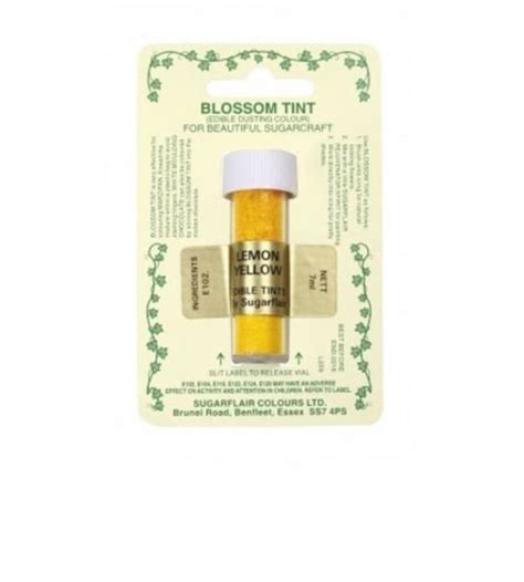 Sugarflair Lemon Blossom Tints Ml Edible Colours Sugar Ice