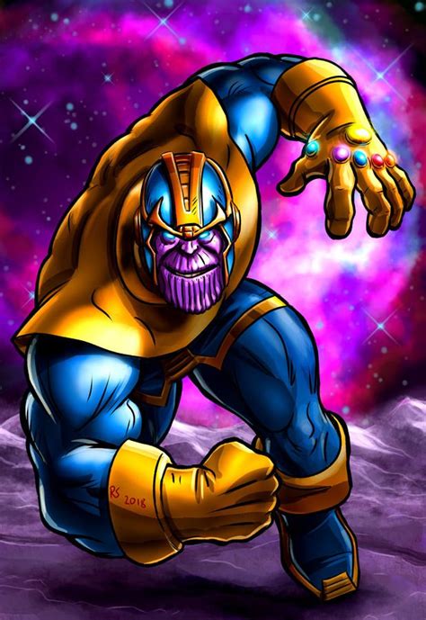 Marvels Thanos By Robert Shane On Deviantart Thanos Marvel Marvel