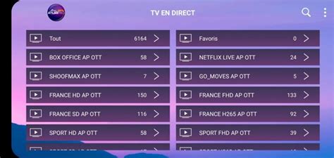 Atlas Pro ONTV 12 Mois 1 ÉCRAN Abonnements officiel