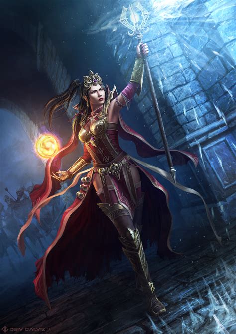 Diablo 3 Wizard By Deivcalviz On Deviantart