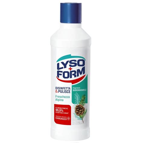 Lysoform Detergente Pavimenti 1100ml Freschezza Alpina