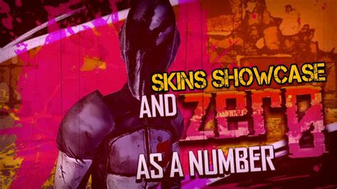 Borderlands 2 Zero The Assassin Showcasing All Skins Youtube