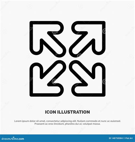 Direction Move Path Pathways To Icon Gray Vector Sketch