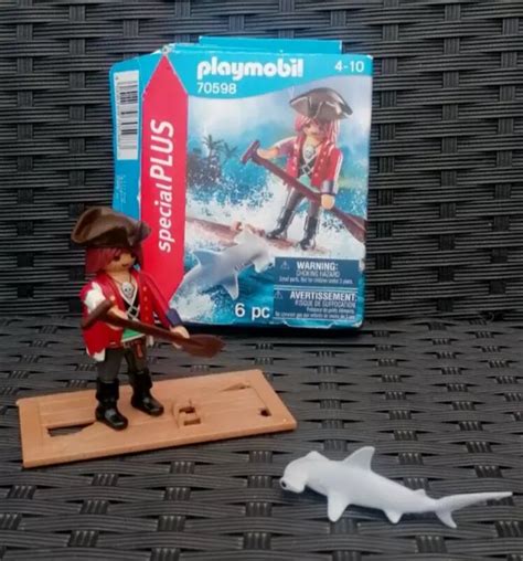 Playmobil Special Plus Pirate Avec Radeau Requin Et Ses