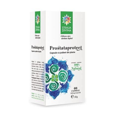 Prostataprotect 500mg 60 Capsule Steaua Divina Dr Max Farmacie