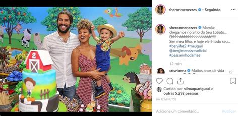 Sheron Menezzes Comemora O Anivers Rio Do Filho Em Festa Encantadora