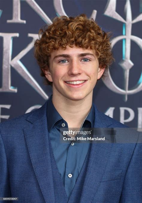 Walker Scobell Attends The Uk Premiere Of Percy Jackson And The