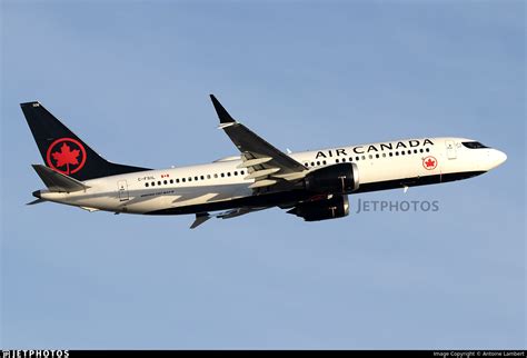 C Fsil Boeing 737 8 Max Air Canada Antoine Lambert Jetphotos