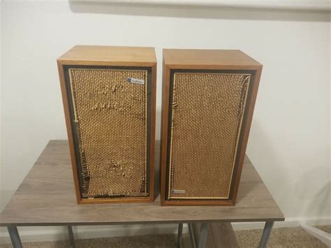 Vintage Electrovoice Speakers Wooden Used Ebay