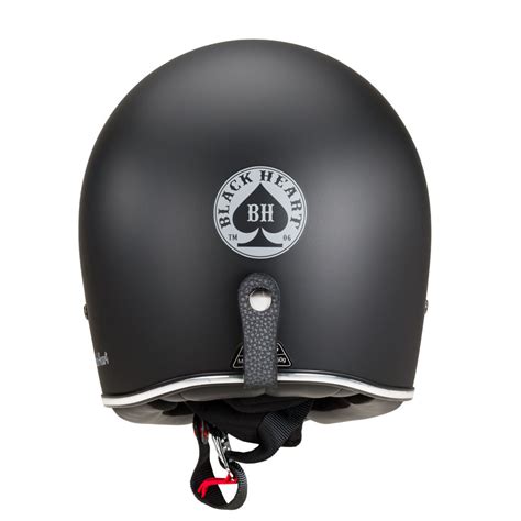 Kask Motocyklowy Otwarty W Tec Black Heart Retron Gniewny Czarny Xs