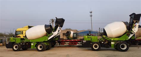 Self-Loading Concrete Mixer Specifications & Model Introduction