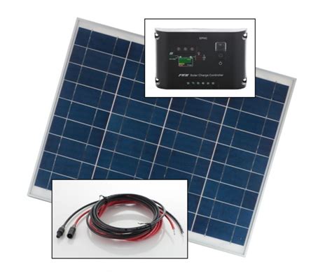 90w Solar Power Diy Kit With Controller And Cables Solar Panel Kits