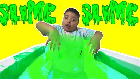 Slime Bath Challenge Squishy Slime Baff Toy Challenge Ooze Baff Youtube