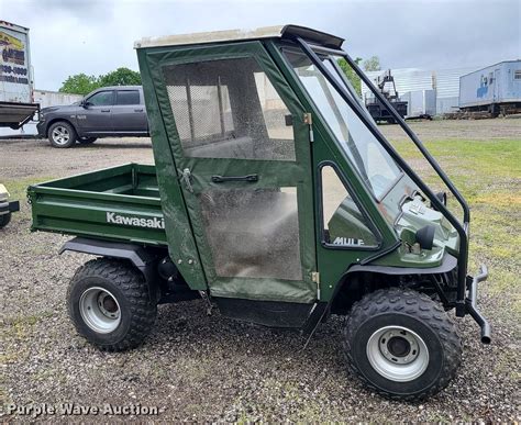 2001 Kawasaki Mule 550 Utility Vehicle In Lees Summit Mo Item