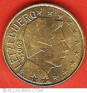 Euro Cent Euro Prezent Luxemburg Moned