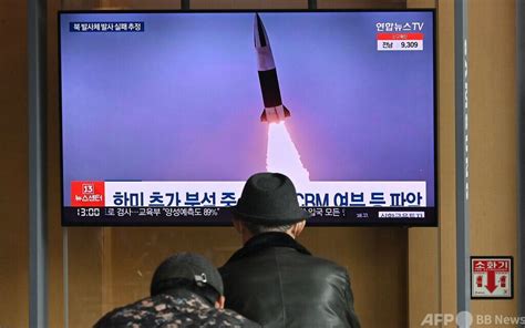 北朝鮮が多連装ロケット砲を発射 韓国軍 写真1枚 国際ニュース：afpbb News