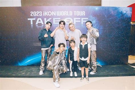 Ikon World Tour Take Off In Manila At Araneta Coliseum