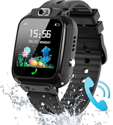 Reloj GPS Niños Teléfono Smartwatch para Niños con IP68 Impermeable