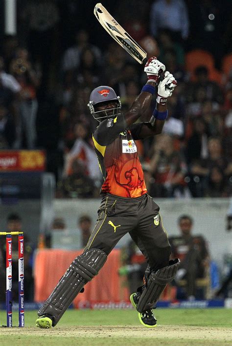 Darren Sammy Bashes One Through The Off Side Espncricinfo