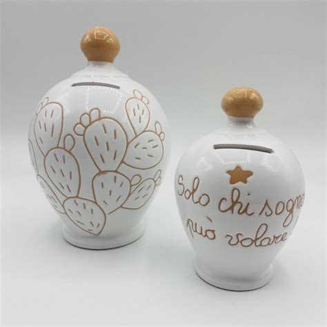 Salvadanaio Sogni In Ceramica