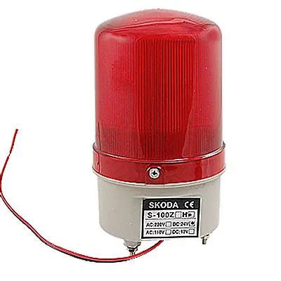 Dc V Strobe Red Led Industrial Buzzer Warning Signal Tower Light Db