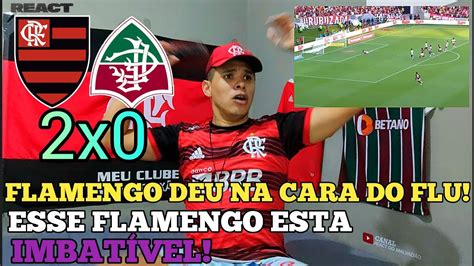 React Flamengo 2x0 Fluminense Melhores Momentos E Gols Carioca 2024